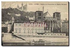 CPA Lyon Eglise de Fourvere et Eglise St Jean 
