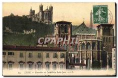 CPA Lyon Fourviere et Cathedrale Saint Jean 
