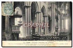 CPA Lyon Primatiale Saint Jean vue interieure 