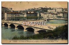CPA Lyon Les Pont du Change et de la Feuillee et Coteau de la Croix Rousse 