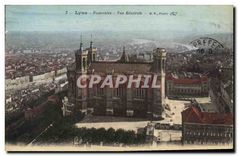 CPA Lyon Fourviere Vue Generale B F Paris 