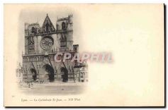 CPA Lyon Cathedrale St Jean 