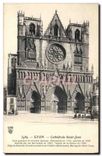 CPA Lyon Cathedrale Saint Jean 