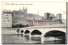 CPA Lyon Coteau de Fourviere Pont de Tilsitt 