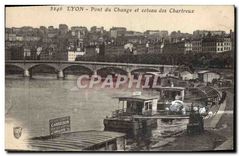 CPA Lyon Pont du Change et Coteau des Chartreux