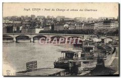 CPA Lyon Pont du Change et Coteau des Chartreux