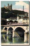 CPA Lyon Le Pont Tilsitt et le Coteau de Fourviere