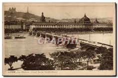 CPA Lyon Le Rhone Pont de la Guillotiere