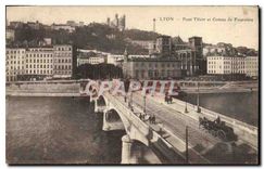CPA Lyon Pont Tlsitt et Coteau de Fourviere