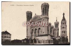 CPA Lyon Fourviere et l'ancienne chapelle