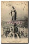CPA Lyon Basilique de Fourviere Statue de l'Immaculee Conception Erigee le 8 Xre 1852 Hauteur 5 m 60