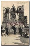 CPA Lyon Eglise Primatiale St Jean Fontaine St Jean Baptiste