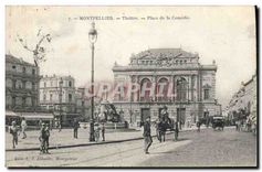 CPA Montpellier Theatre Place de la Comedie