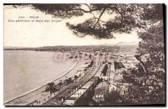 CPA Nice Vue generale et Baie des Anges