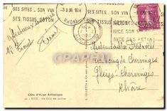 CPA Cote d'Azur Artistique Nice Un coin des Jardins