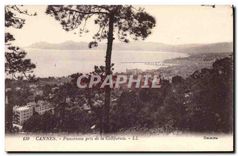 CPA Cannes Panorama pris de la Californie