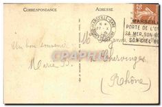 CPA Marseille Le Quai de Rive Neuve Bateaux