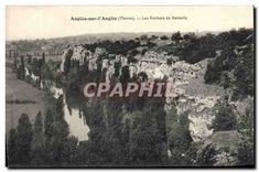CPA Angles sur l'Anglin (Vienne) Les Rocher de Remerle