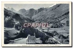 CPA Valloire (1384 m) Chapelle St Pierre et Vallee de la Valoirette