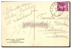 CPA Route des Alpes Le Lautaret La Meije (2988 m) Vue de la Chapelle des Terrasses