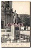 CPA Versailles La Statue de l'Abbe de l'Epee