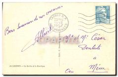 CPA Lourdes La Grotte et la Basilique