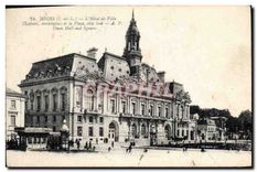 CPA Tours (L et L) L'Hotel de Ville (Laloux architecte)et la Place Cote sud