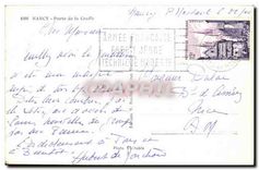 CPA Nancy Porte de la Craffe