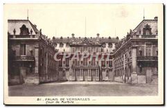 CPA Palais de Versailles Cour de Marbre