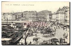 CPA Marseille Le Quai de la Fraternite