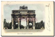CPA L'Arc de Triomphe du Carrousel