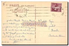 CPA Arc de Triomphe du Carrousel