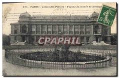 CPA Paris Jardin des Plantes Facade du Musee de Zoologie Zoo