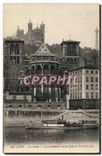 CPA Lyon La Saone La Cathedrale Saint Jean et Fourviere