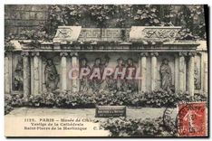 CPA Paris Musee de Cluny Vestuge de la Cathedrale Saint Pierre de la Matinique