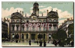 CPA Lyon Hotel de Ville Construit de 1646 1672 (Oeuvre de Simon Maupin)