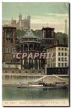 CPA Lyon La Saone La Cathedrale Saint Jean et Fourviere