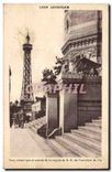 CPA Lyon Artistique Tour metallique et entree de la Crypte de N D de Fourviere
