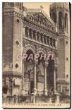 CPA Lyon N D de Fourviere La Facade (Detail)