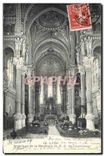 CPA Lyon Interieur de la Basilique de N D de Fourviere
