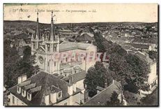 CPA Vichy L'Eglise Saint Loui Vue panoramique
