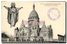 CPA Paris Montmartre (XVIIIe) La Basilique du Sacre Coeur