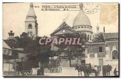 CPA Paris L'Eglise St Pierre de Montmartre
