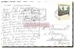 CPA Paris Le Sacre Coeur et les Jardins