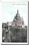 CPA Paris La Basilique de Montmartre