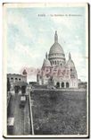 CPA Paris La Basilique de Montmartre
