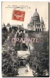 CPA Paris Sacre Coeur et le Funiculaire de Montmartre