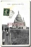 CPA Paris La Basilique de Montmartre