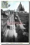 CPA Paris Funiculaire de Montmartre