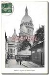 CPA Paris Eglise Sacre Coeur